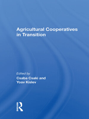 cover image of Agricultural Cooperatives In Transition